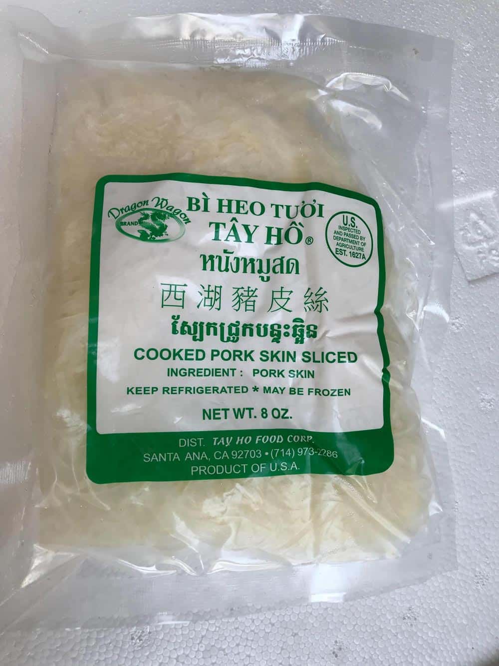 Da Bì — Shredded Pork Skin, 500g