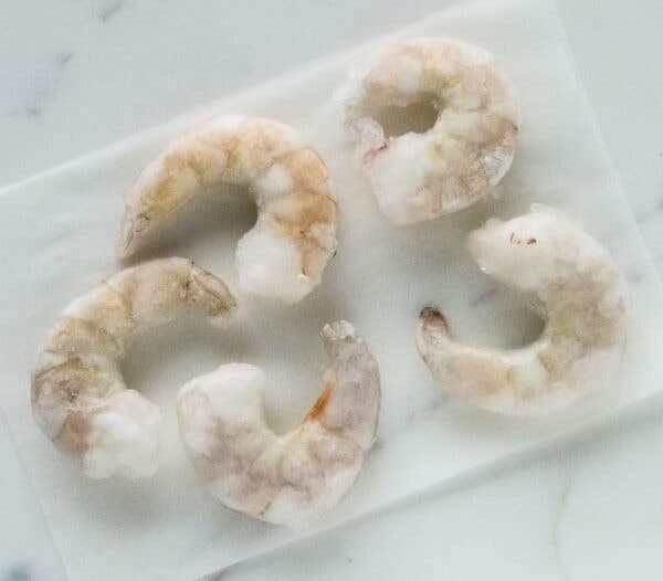 Peeled Tiger Prawns